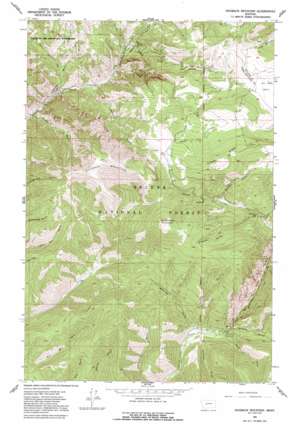 Hogback Mountain topo map