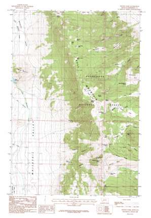 Butte North USGS topographic map 46112a1