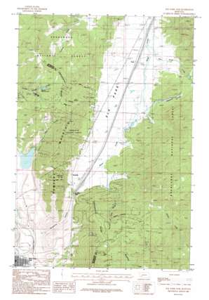Elk Park Pass USGS topographic map 46112a4