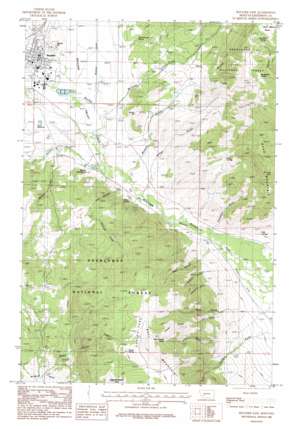 Boulder East USGS topographic map 46112b1