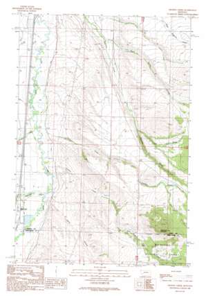 Orofino Creek USGS topographic map 46112c6