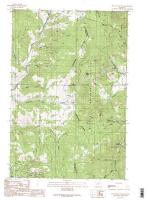 MacDonald Pass USGS topographic map 46112e3