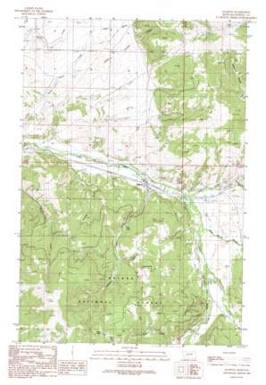 Elliston USGS topographic map 46112e4
