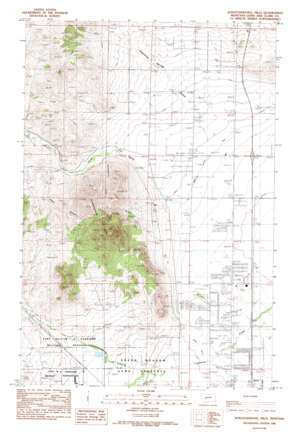 Scratchgravel Hills USGS topographic map 46112f1