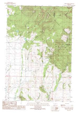 Ophir Creek USGS topographic map 46112f5