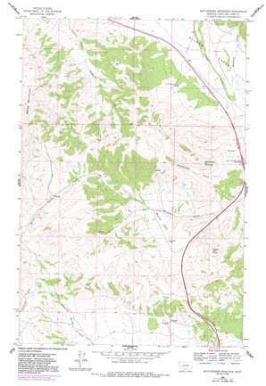 Rattlesnake Mountain USGS topographic map 46112g1
