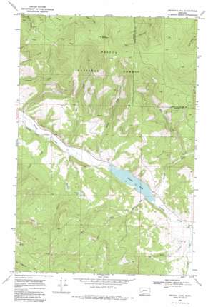 Nevada Lake USGS topographic map 46112g7