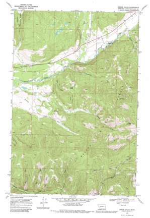 Swede Gulch USGS topographic map 46112h5