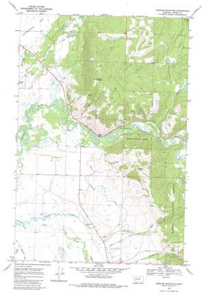 Marcum Mountain USGS topographic map 46112h8