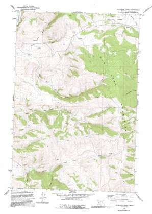 Antelope Creek USGS topographic map 46113c4