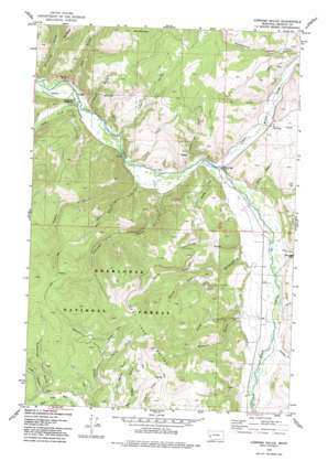 Antelope Creek USGS topographic map 46113c5