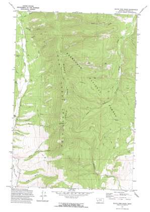 Black Pine Ridge USGS topographic map 46113d4