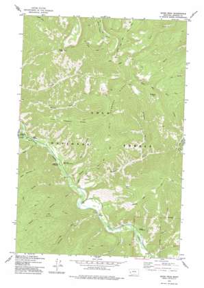Quigg Peak USGS topographic map 46113d6