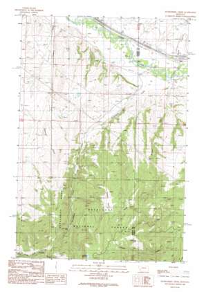Dunkleberg Creek USGS topographic map 46113e1