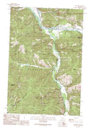 Iris Point USGS topographic map 46113f6