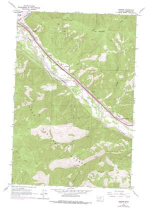 Bonner USGS topographic map 46113g7