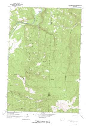 Bata Mountain USGS topographic map 46113h3