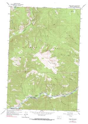 Blue Point topo map
