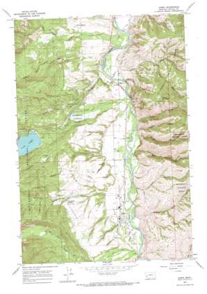 Darby topo map