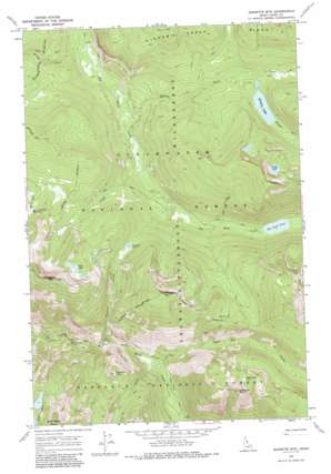 Jeanette Mountain USGS topographic map 46114c5