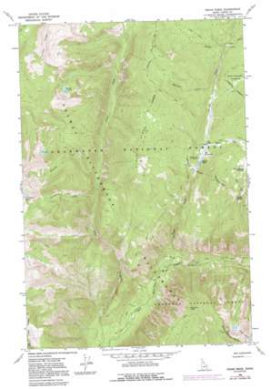 Cedar Ridge topo map