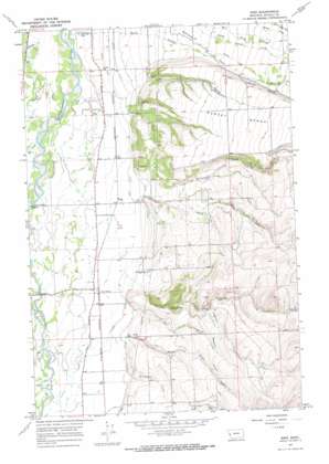 Corley Gulch USGS topographic map 46114d1