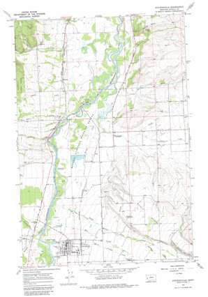 Missoula West USGS topographic map 46114e1