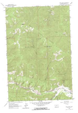 Camp Creek USGS topographic map 46114g3