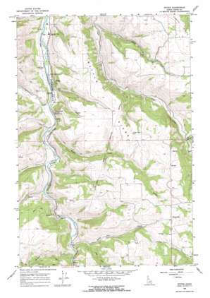 Stites USGS topographic map 46115a8