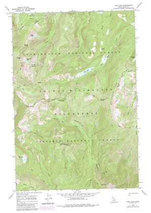 Fish Lake USGS topographic map 46115c1