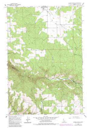 Weippe South USGS topographic map 46115c8