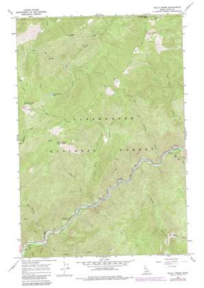 Holly Creek USGS topographic map 46115d2