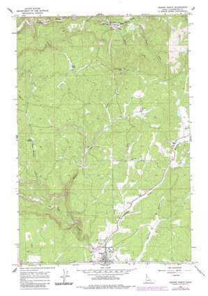 Weippe North USGS topographic map 46115d8