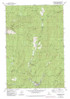 Headquarters USGS topographic map 46115f7