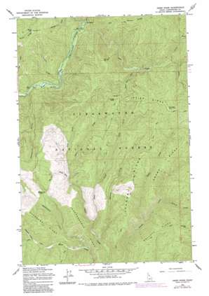 Osier Ridge USGS topographic map 46115g1