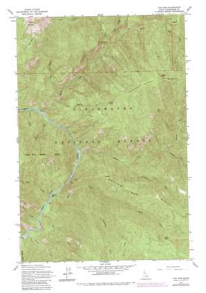 The Nub USGS topographic map 46115g4