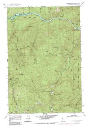 Thompson Point USGS topographic map 46115g6