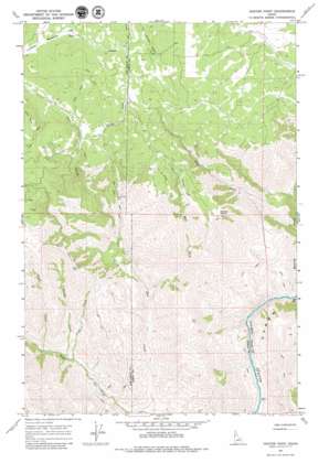 Hoover Point topo map
