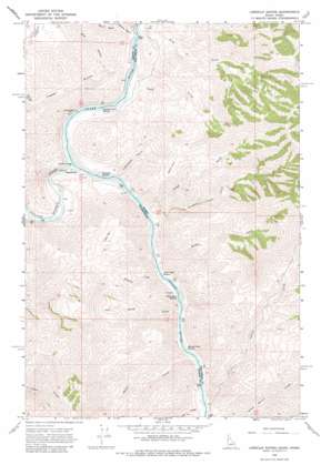 Limekiln Rapids topo map