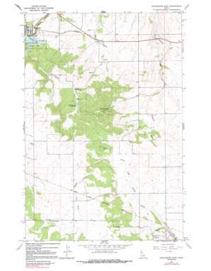 Winchester East topo map