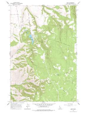 Waha USGS topographic map 46116b7