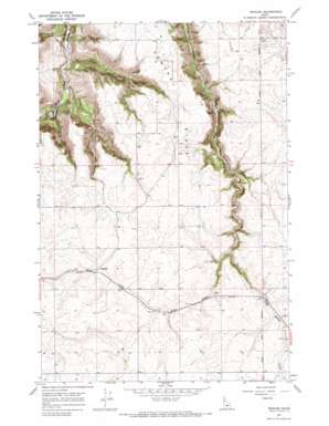 Mohler USGS topographic map 46116c3