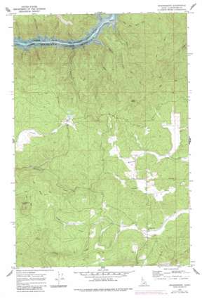 Potlatch USGS topographic map 46116e1