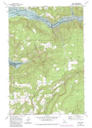 Dent USGS topographic map 46116e2