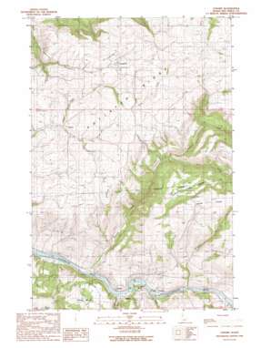 Lenore USGS topographic map 46116e5