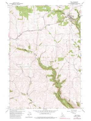 Troy USGS topographic map 46116f7
