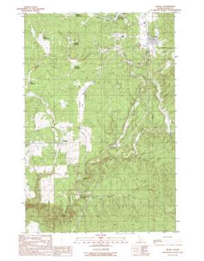 Bovill USGS topographic map 46116g4