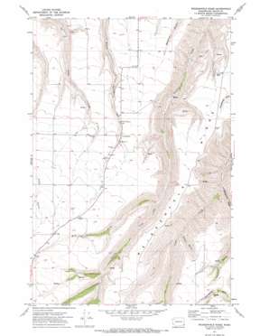 Weissenfels Ridge USGS topographic map 46117b1