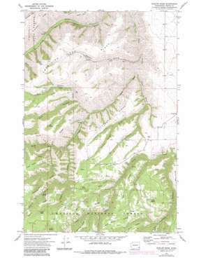 Harlow Ridge USGS topographic map 46117b3