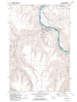 Asotin USGS topographic map 46117c1